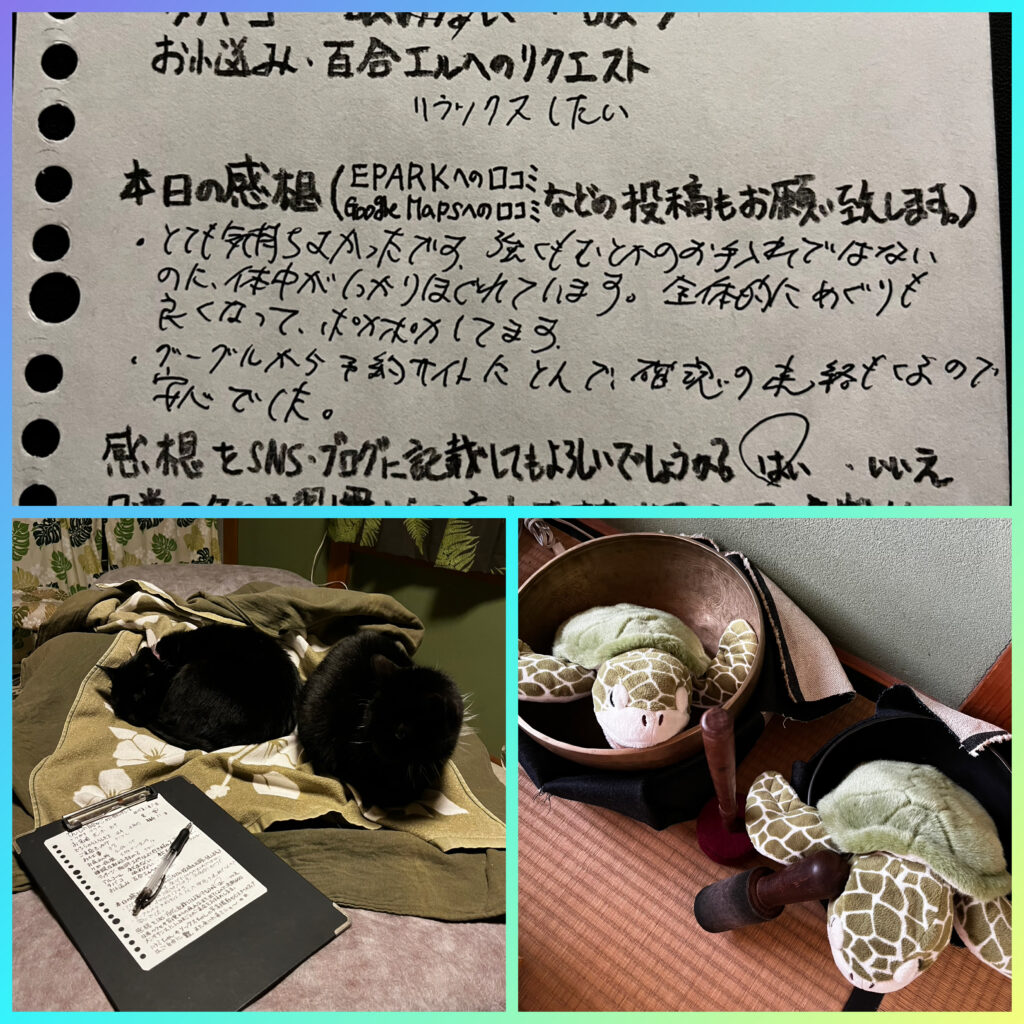 お客様からのご感想📝